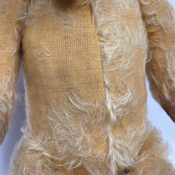 Vintage Blonde Jointed Teddy Bear with Working Growler - Picture 11 of 15